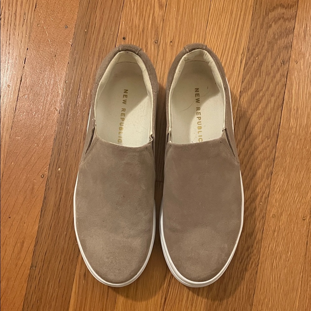 Women’s Suede Slip-On Shoes
